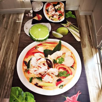 Tom Kha Goong at Royal Jasmine Thai Restaurant