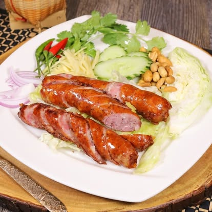 Thai Sausage at Royal Jasmine Thai Restaurant