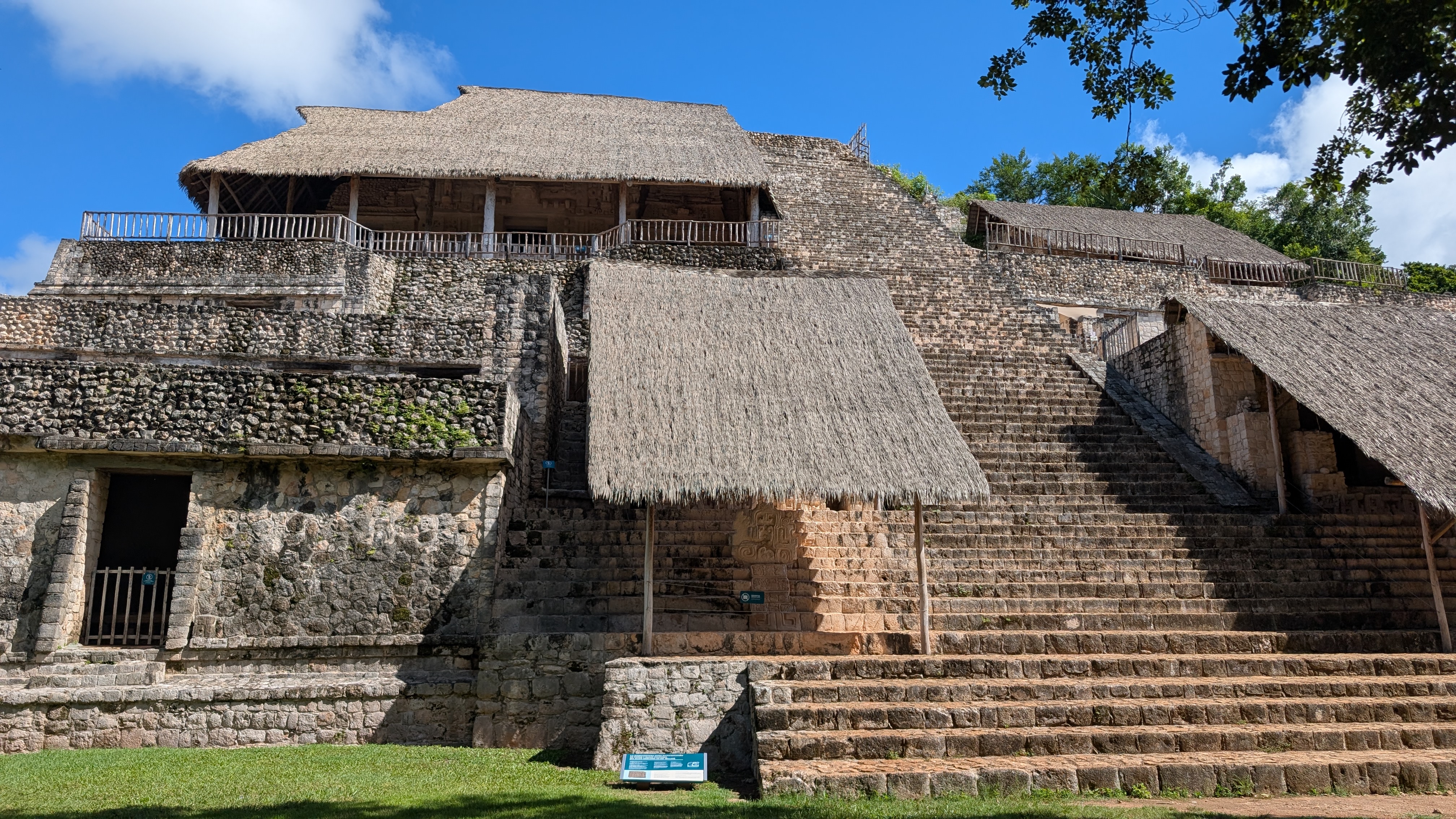 Picture of the pyramid Ek Balam near Valladolid Mexico Picture of the pyramid Ek Balam near Valladolid Mexico