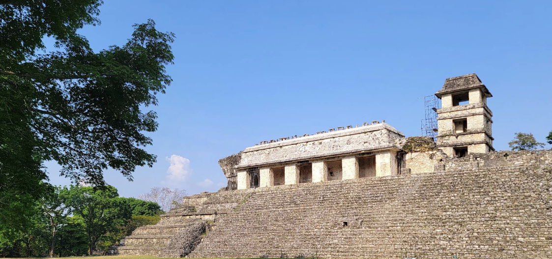 Mayan Ruins Yaxchilan in Chiapas Mexico