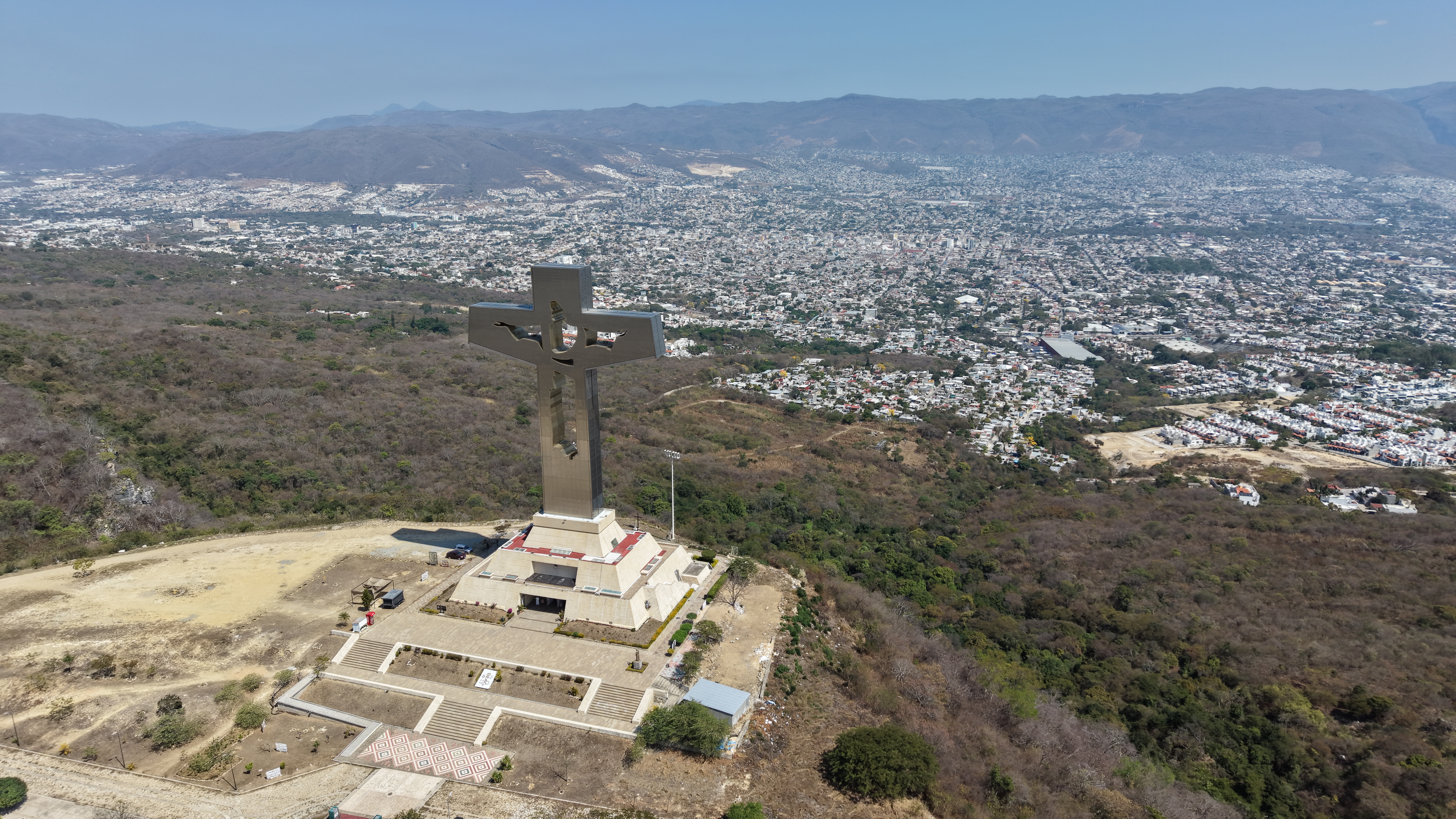 Glorioso Cristo de Chiapas monument overlooking Tuxtla Gutiérrez, Mexico
