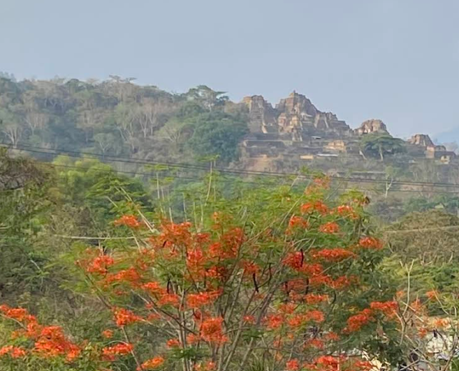 View near Toniná ruins from Mirador Pectak, close to Ocosingo, Chiapas.