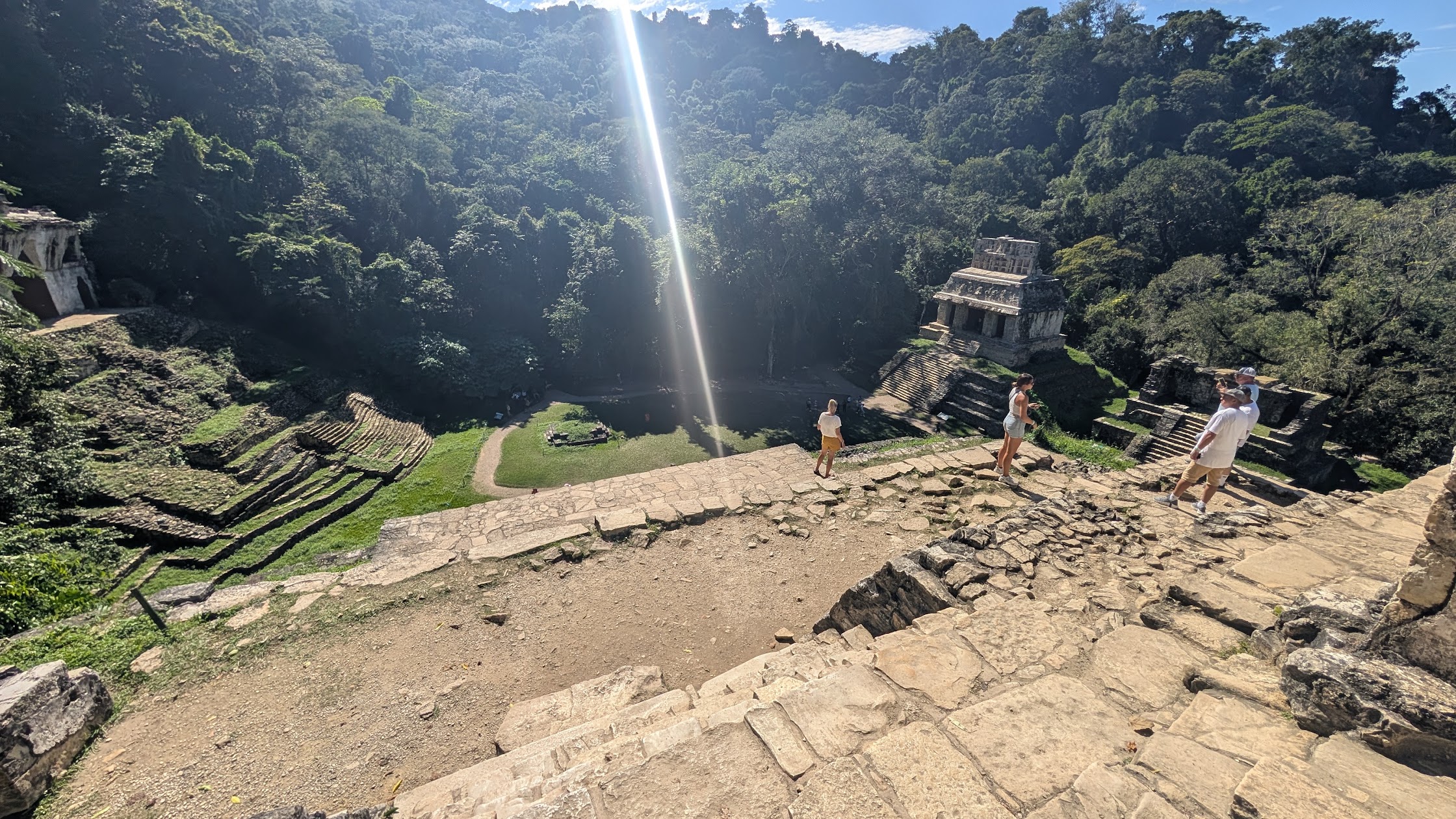 the Palace complex at Palenque