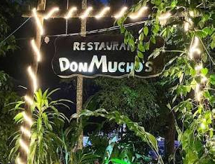 entrance of don muchos in palenque at el panchan