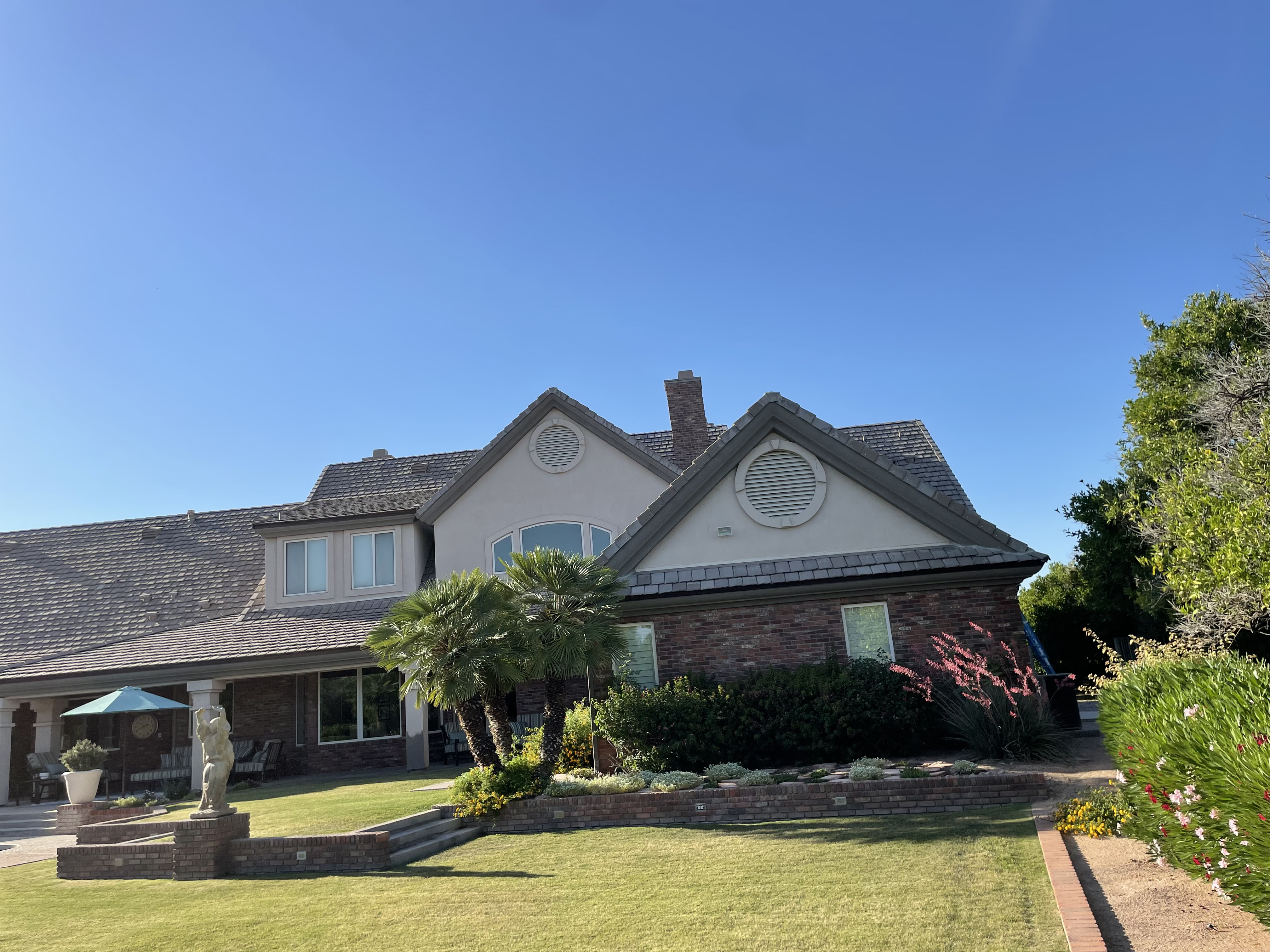 Completed residential roof installation by GTR Roofing Arizona