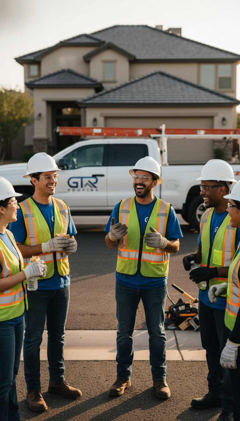 GTR Roofing professional crew ready to serve Arizona homeowners