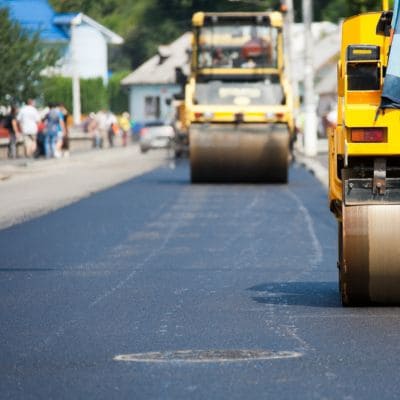 Complete new install installation of asphalt in Mobile Alabama