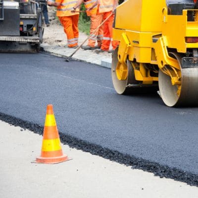 New driveway in Daphne, Alabama