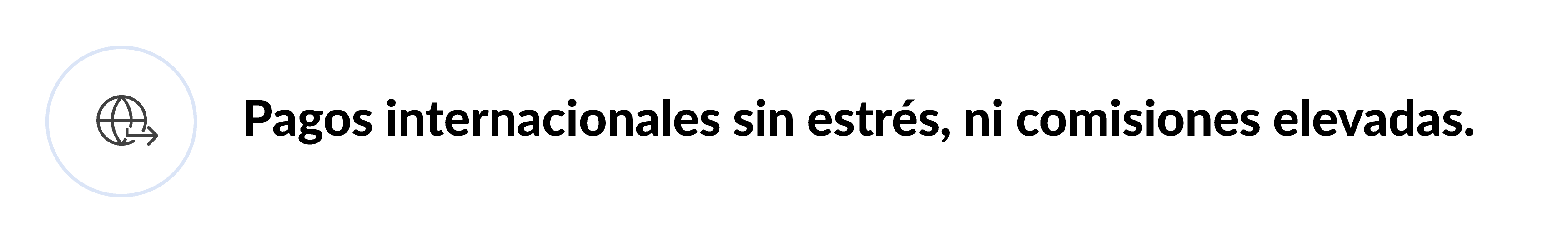 Pagos internacionales 