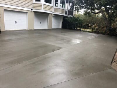 Concrete curbs in West Ashely