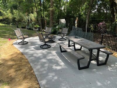 Concrete pads in Mount Pleasant