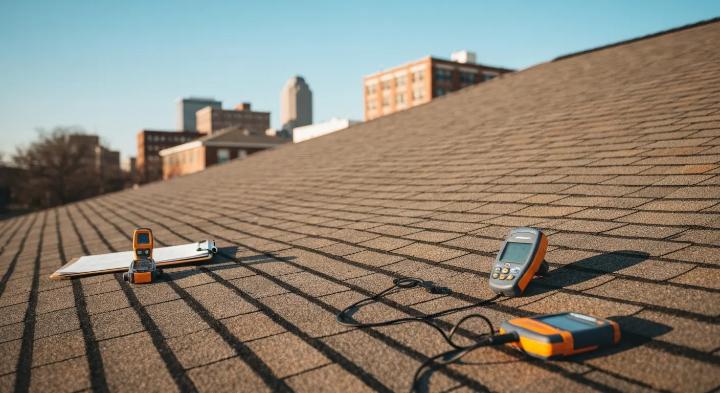 Residential roof inspection Midtown Oklahoma City