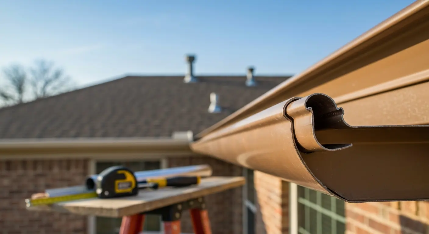 Gutter section replacement