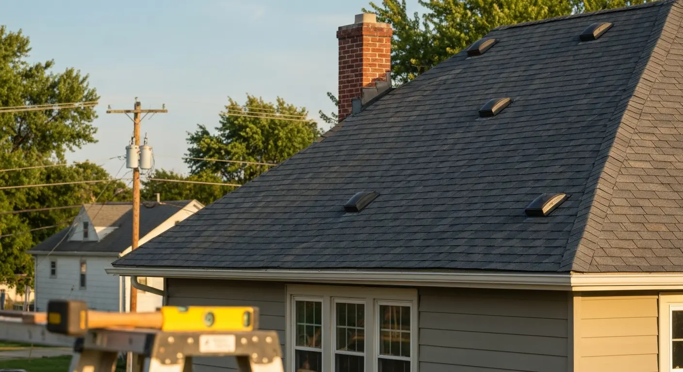Residential roofing service