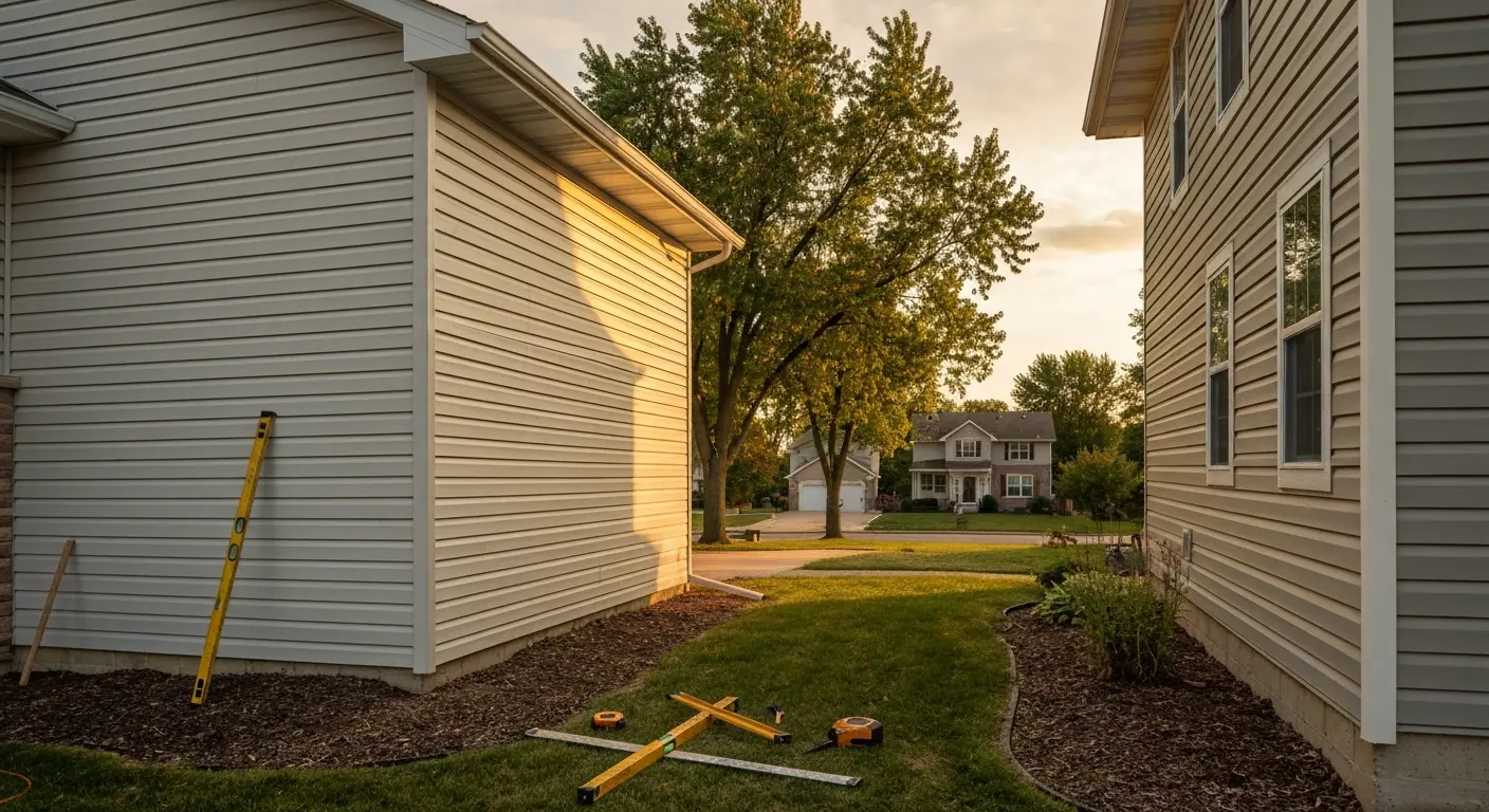 Siding installation