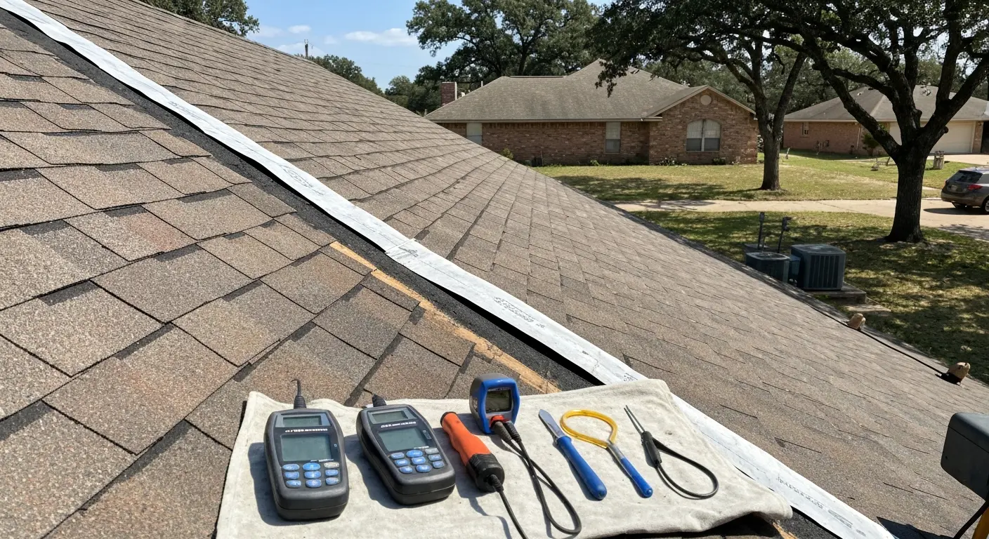 Roof leak repair