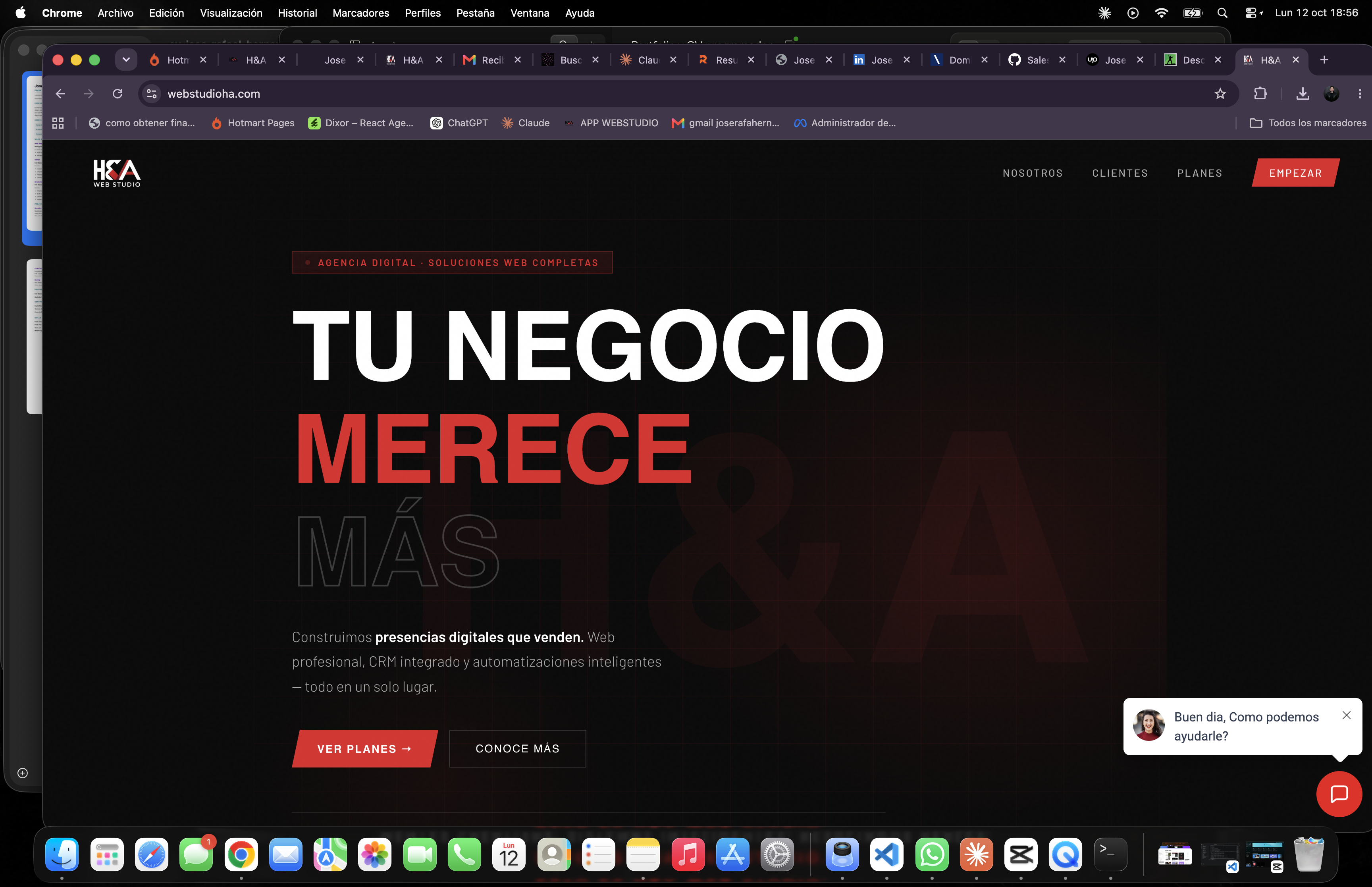 Captura de H&A Web Studio