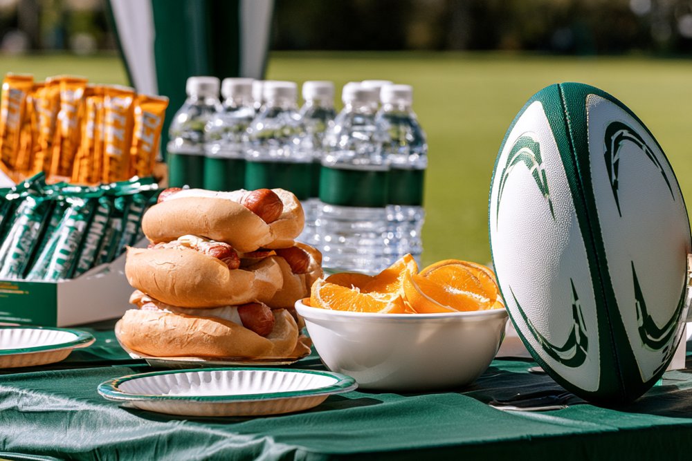 The shared meal after the match