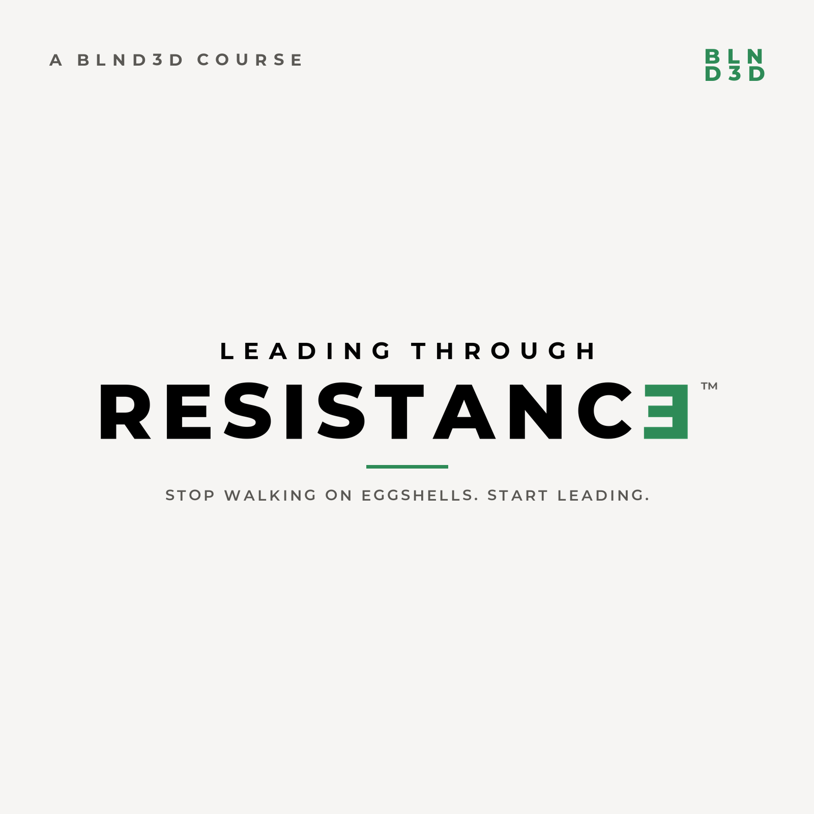 Leading Through Resistance cover
