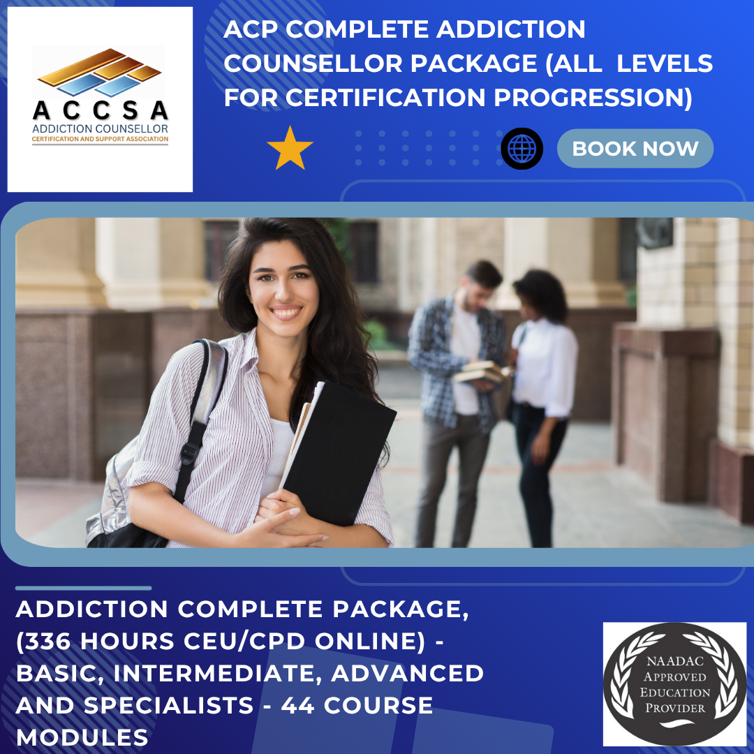 ACP Complete Package, 44 Modules - 320 Hours CEU/CPD