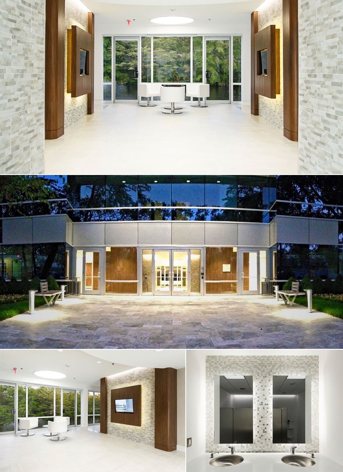 The Pond Building — project photo collage