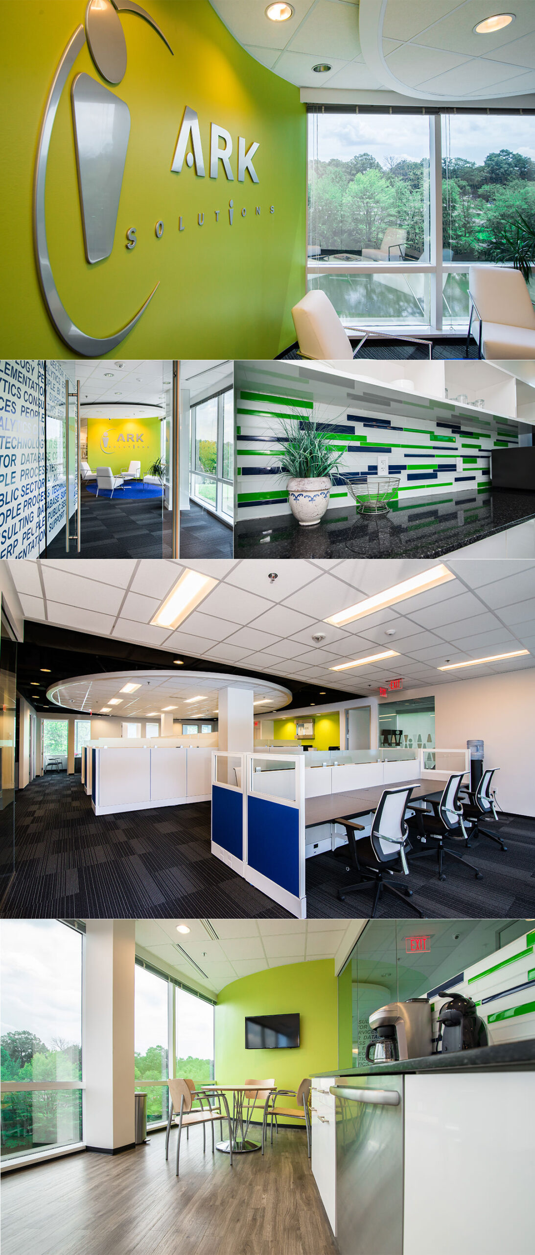ARK Solutions — project photo collage