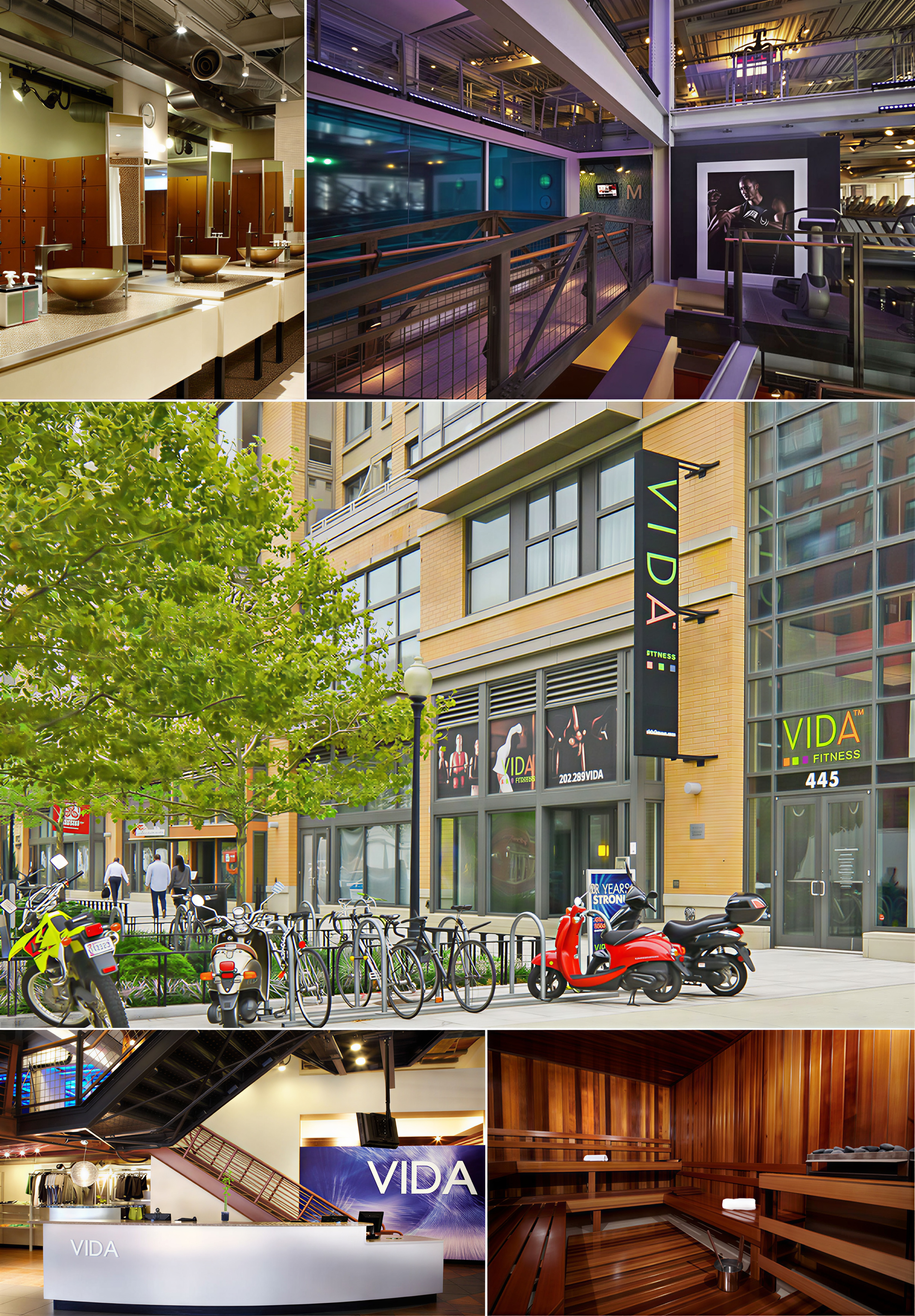 VIDA Fitness K Street &mdash; project photography