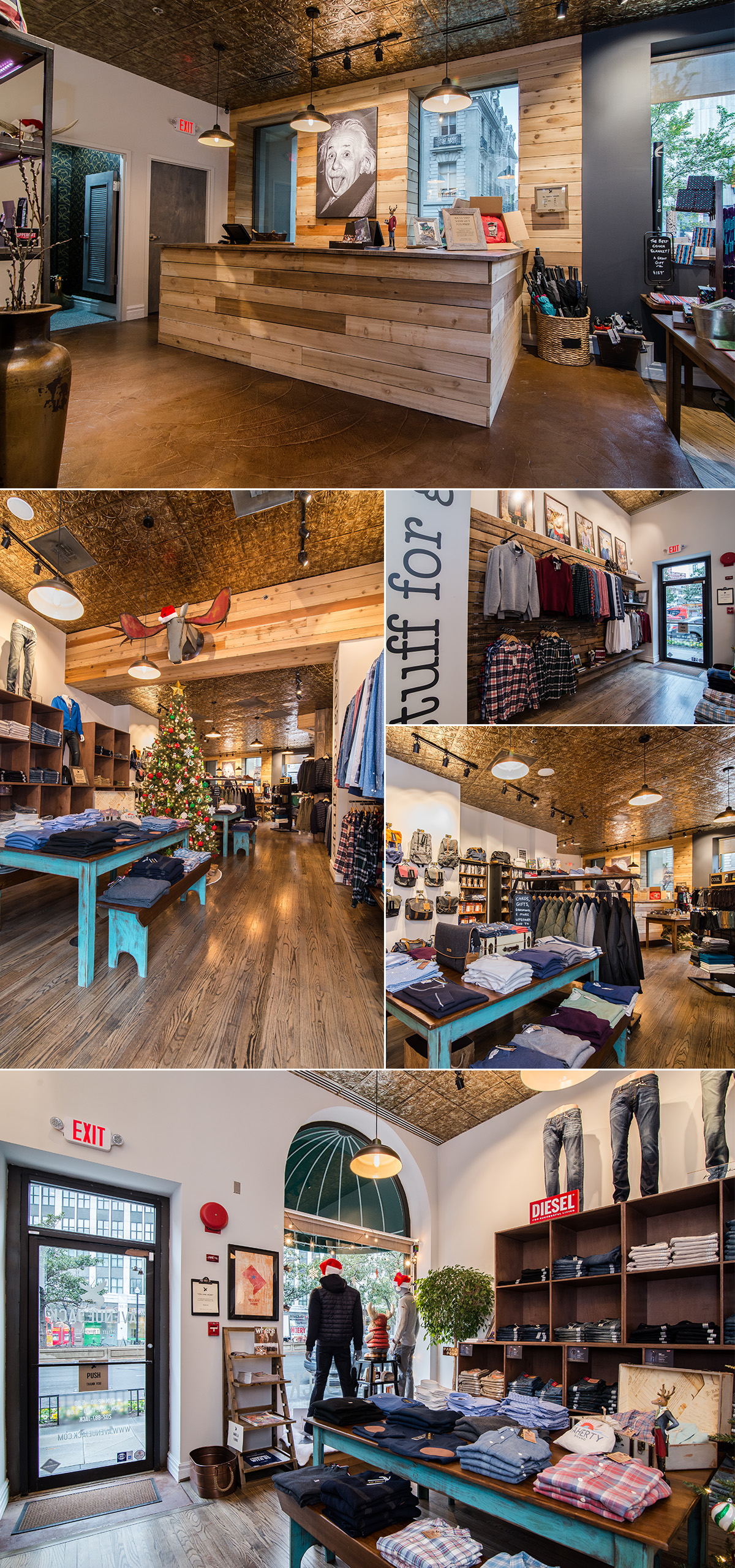 Avenue Jack — project photo collage