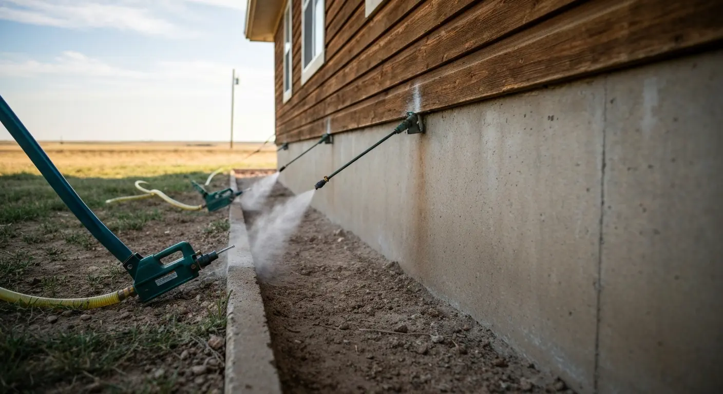 Ant and spider control treatment