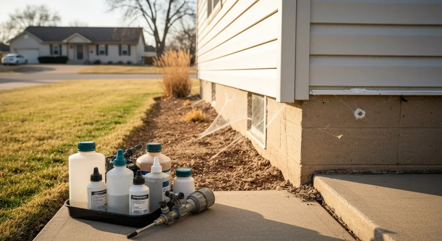 Spider and ant treatment in Kechi homes