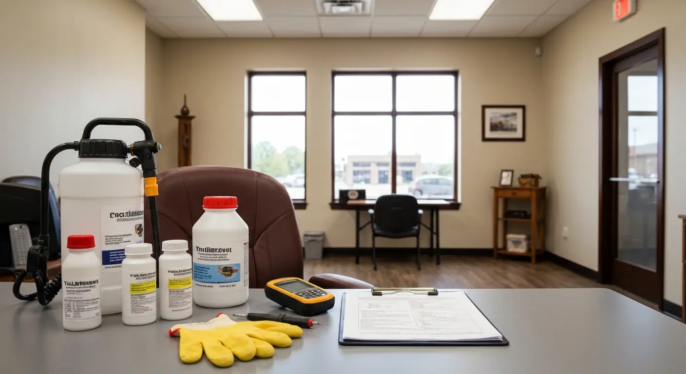 Commercial building pest control