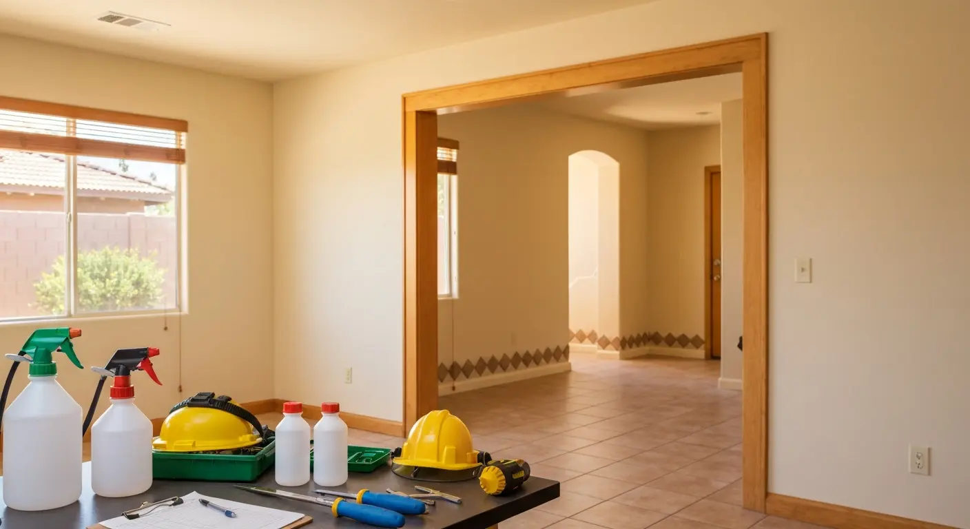 Residential pest treatment