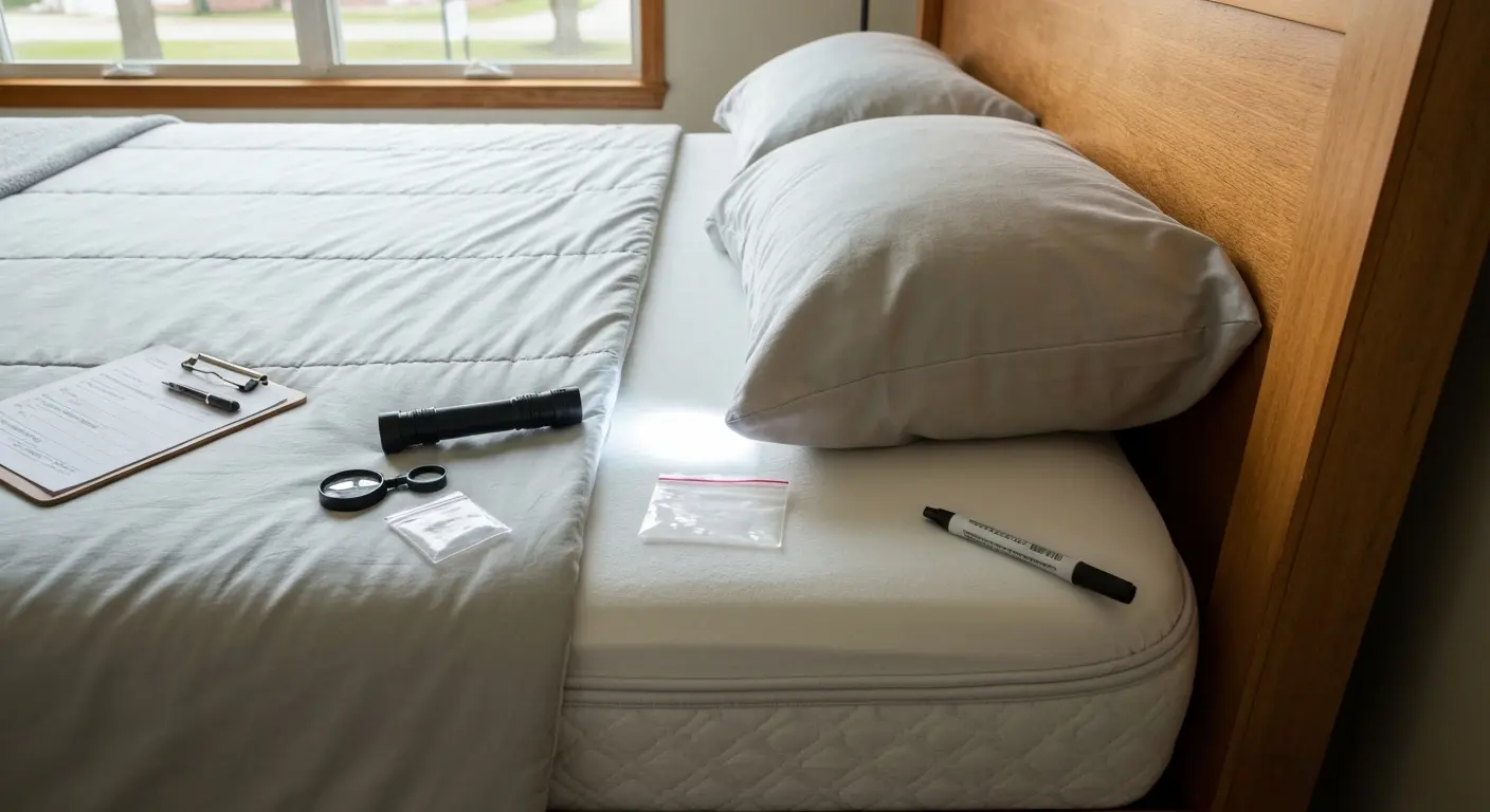 Residential bed bug inspection