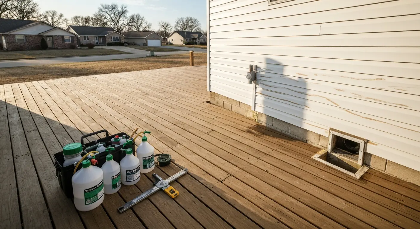 Residential pest control service