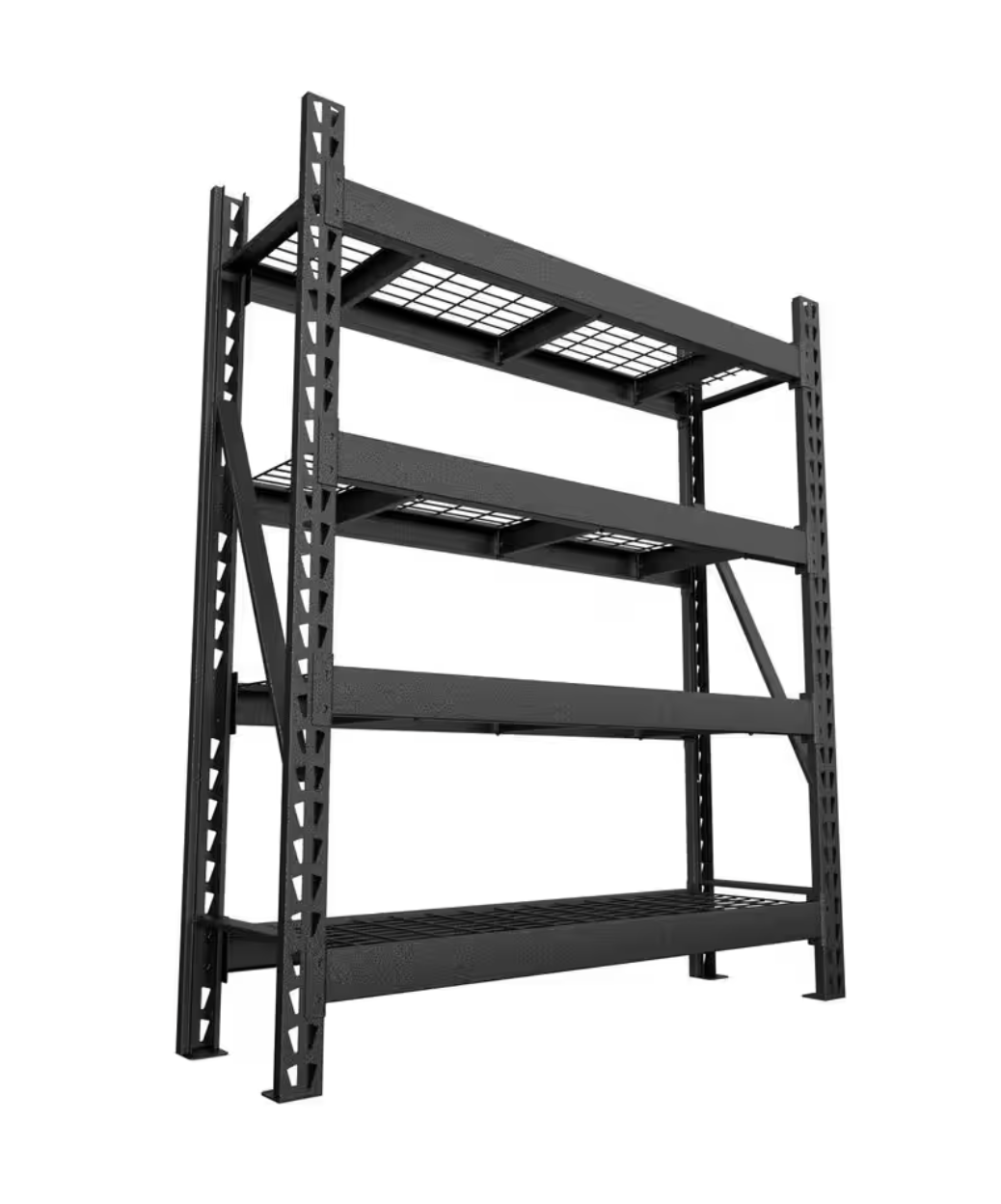 4-Tier Metal Garage Shelving 72 in.