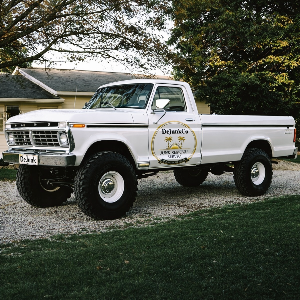 DeJunkCo Florida clearout service truck