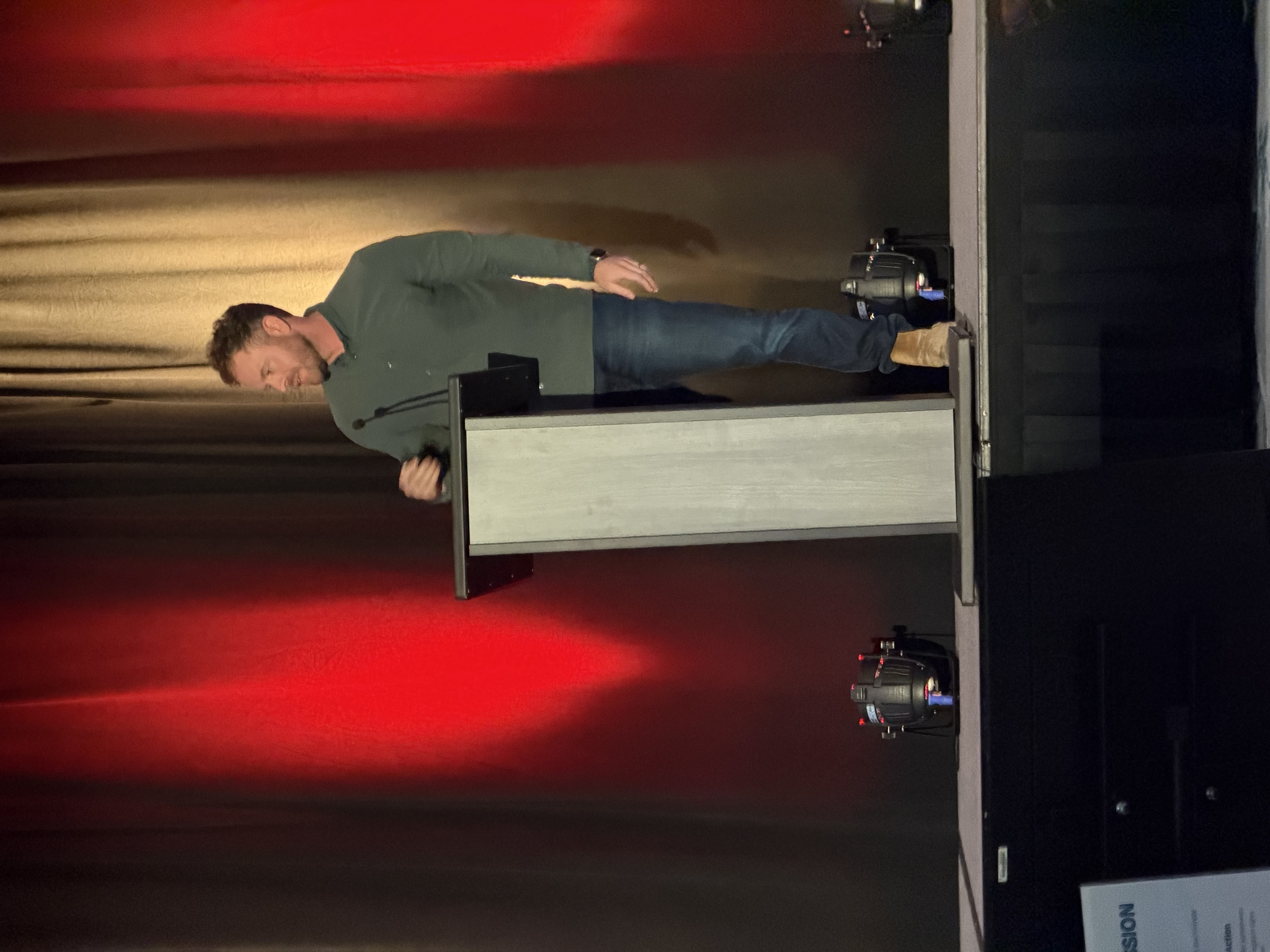 Dr. Andrew White speaking