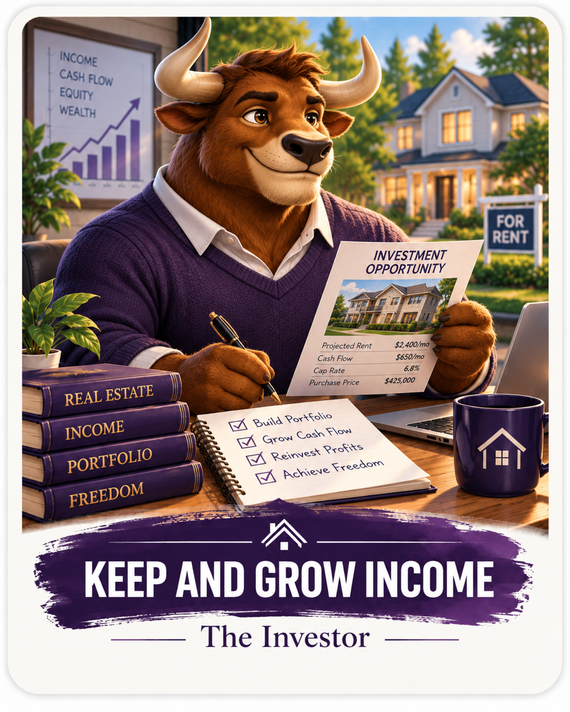 Keep and Grow Income: The Investor — Bull