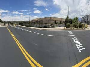 Parking Lot Painting in Wyoming