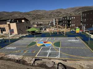 Parking Lot Painting in Wyoming