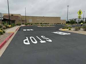 Parking Lot Painting in Colorado