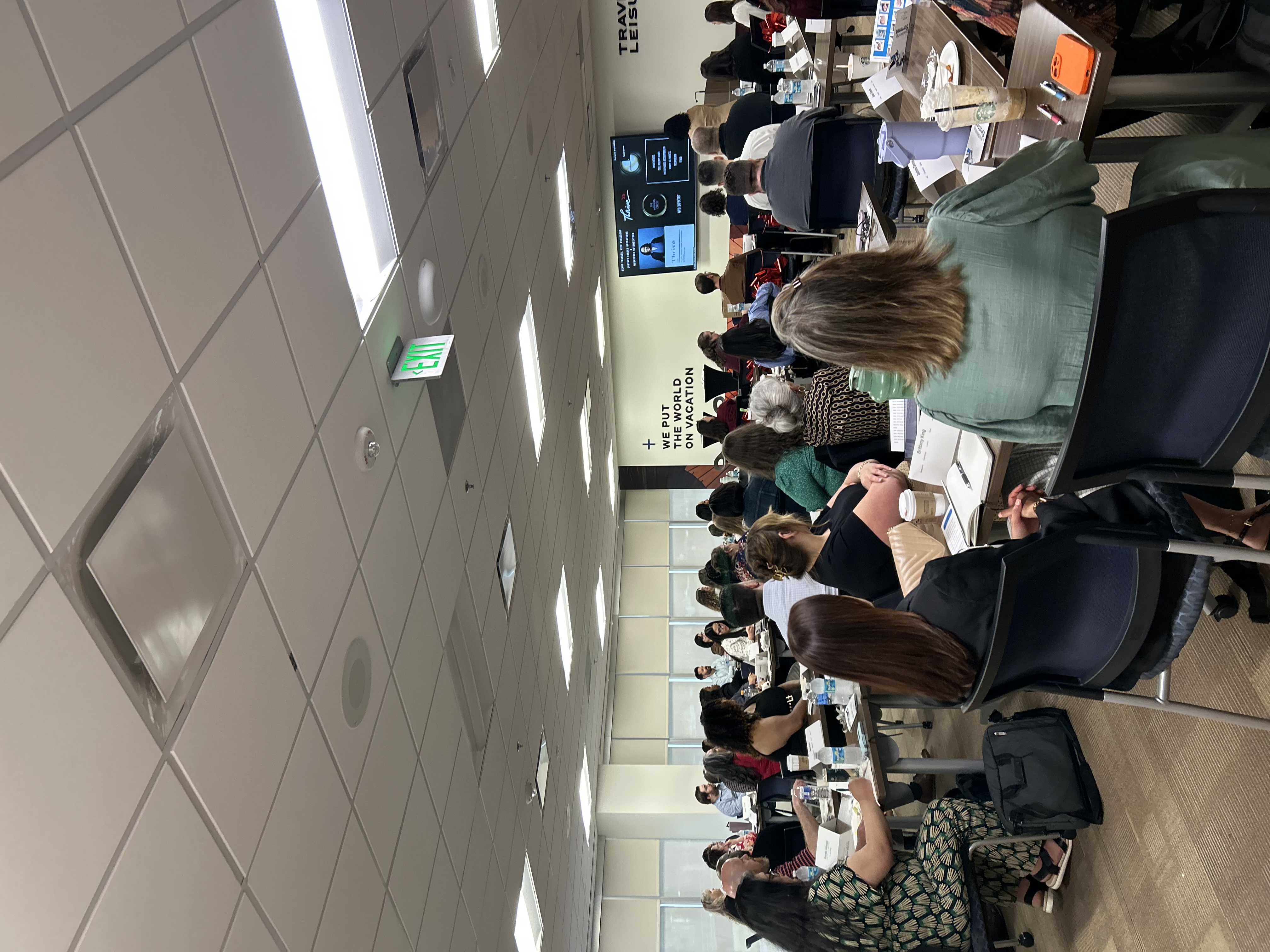 Diane Connie speaking at event 1