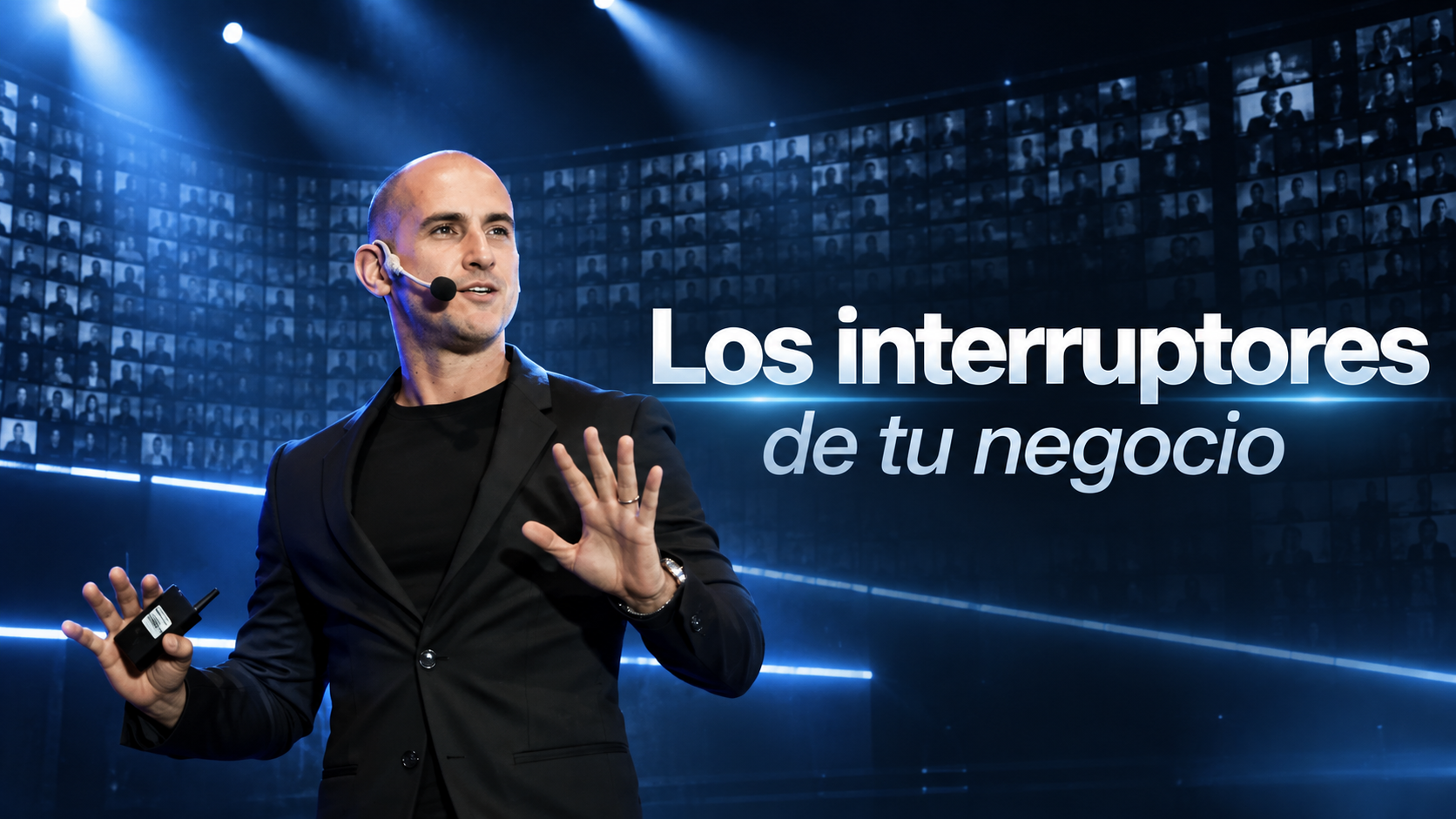 Los interruptores de tu negocio · Rodrigo Fernández de Paredes en el escenario