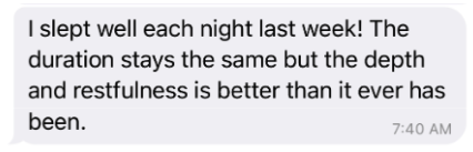 Client message