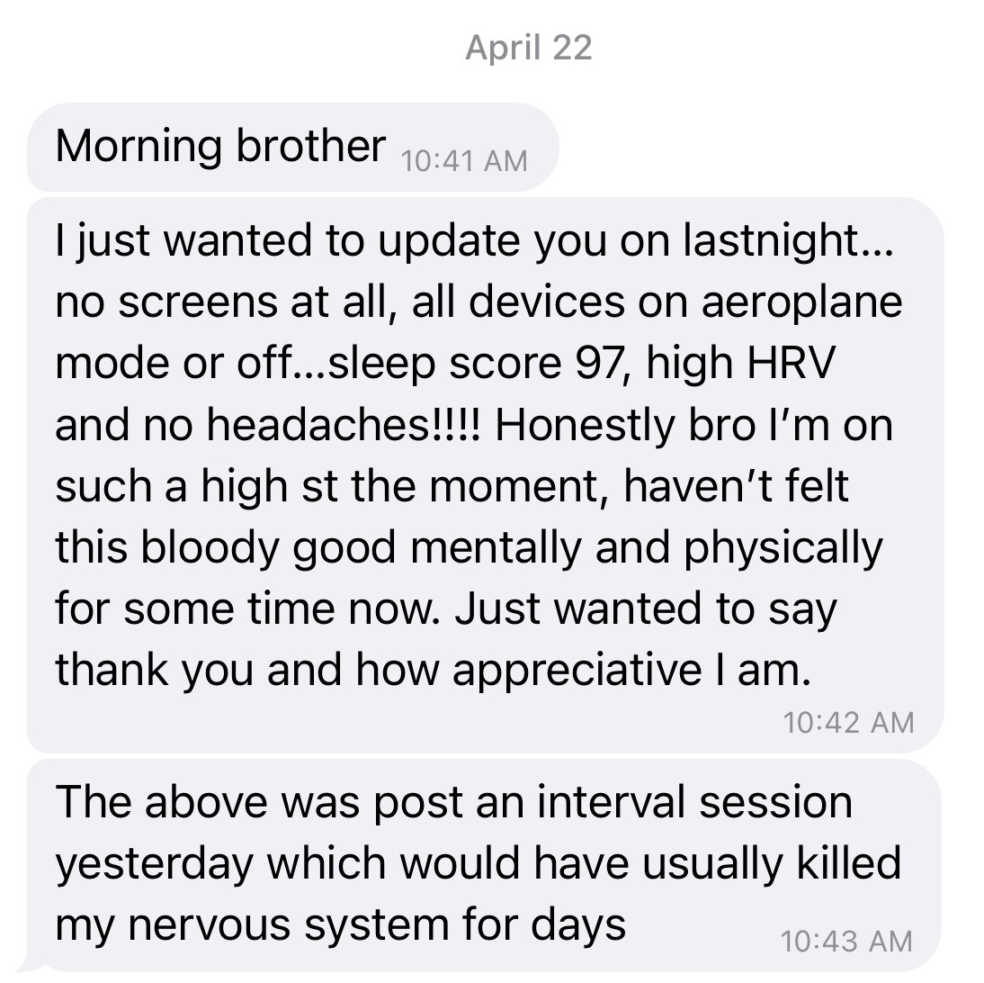Client message
