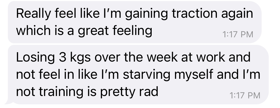Client message