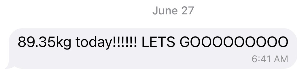 Client message