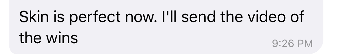 Client message