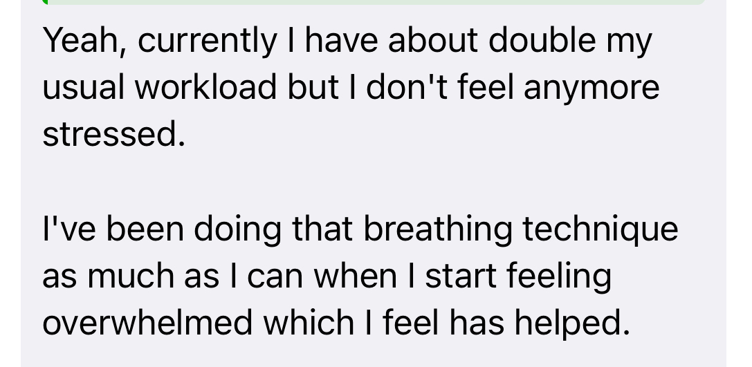 Client message