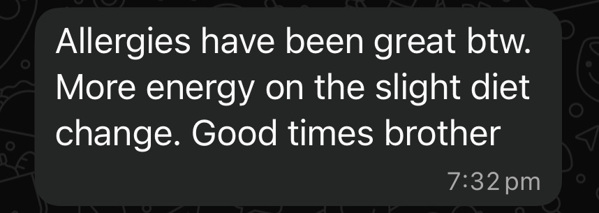 Client message